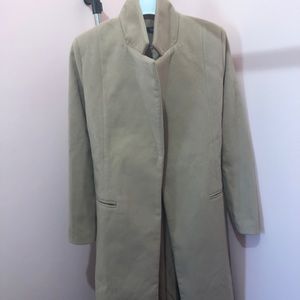 Nude blazer style coat